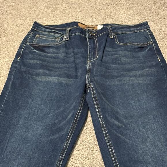 Joe's Women 20 The Brixton Straight Narrow Mid Rise Stretch Dark wash Blue NWT - Picture 3 of 8
